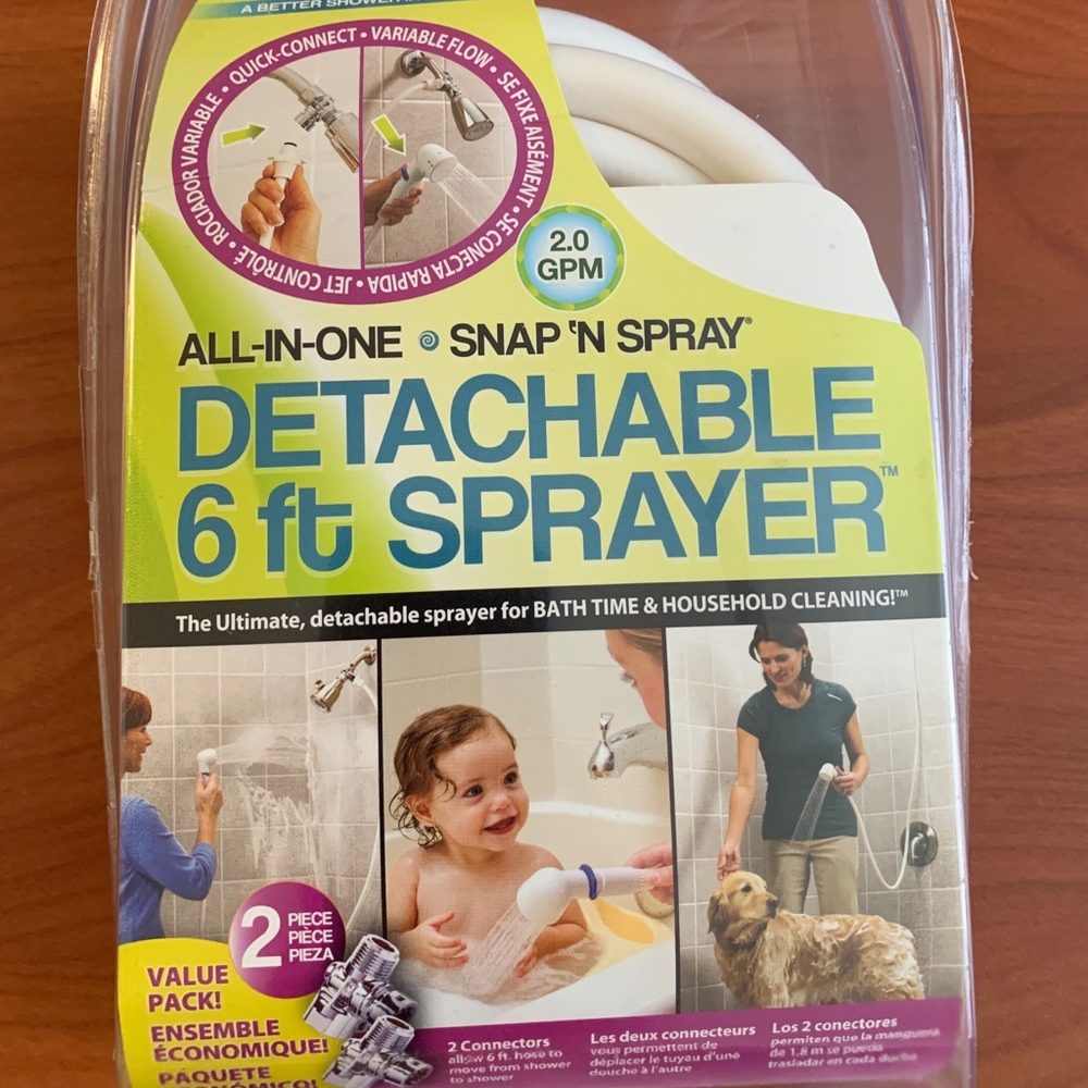 New Detachable 6 ft Sprayer